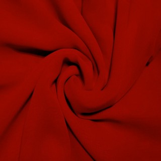 Plain Chiffon Scarf - Red